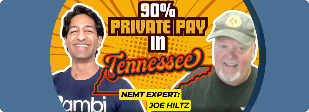 7 Vans, Facility Contracts: Private-Pay Playbook in Tennessee | NEMT Experts Podcast Episode 111