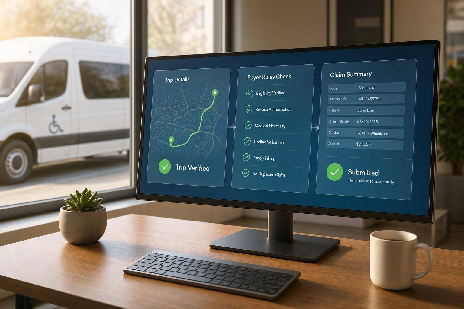 Beyond Manual Entry: How NEMT Companies Can Automate Claims with AI