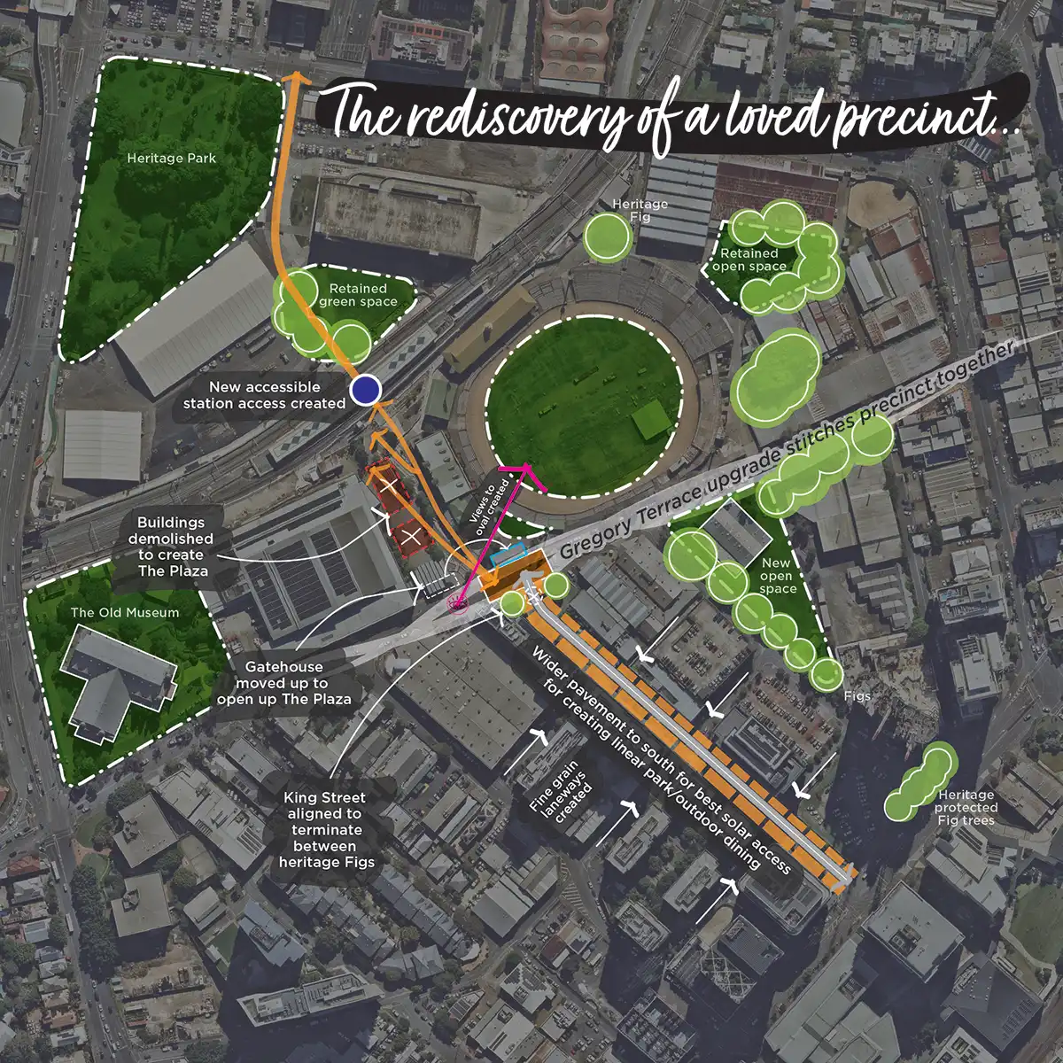 Join Brisbane Open House, LatStudios and Blaklash for a slow lap of the Showgrounds to explore the changes in store leading up to the 2032 Olympics.