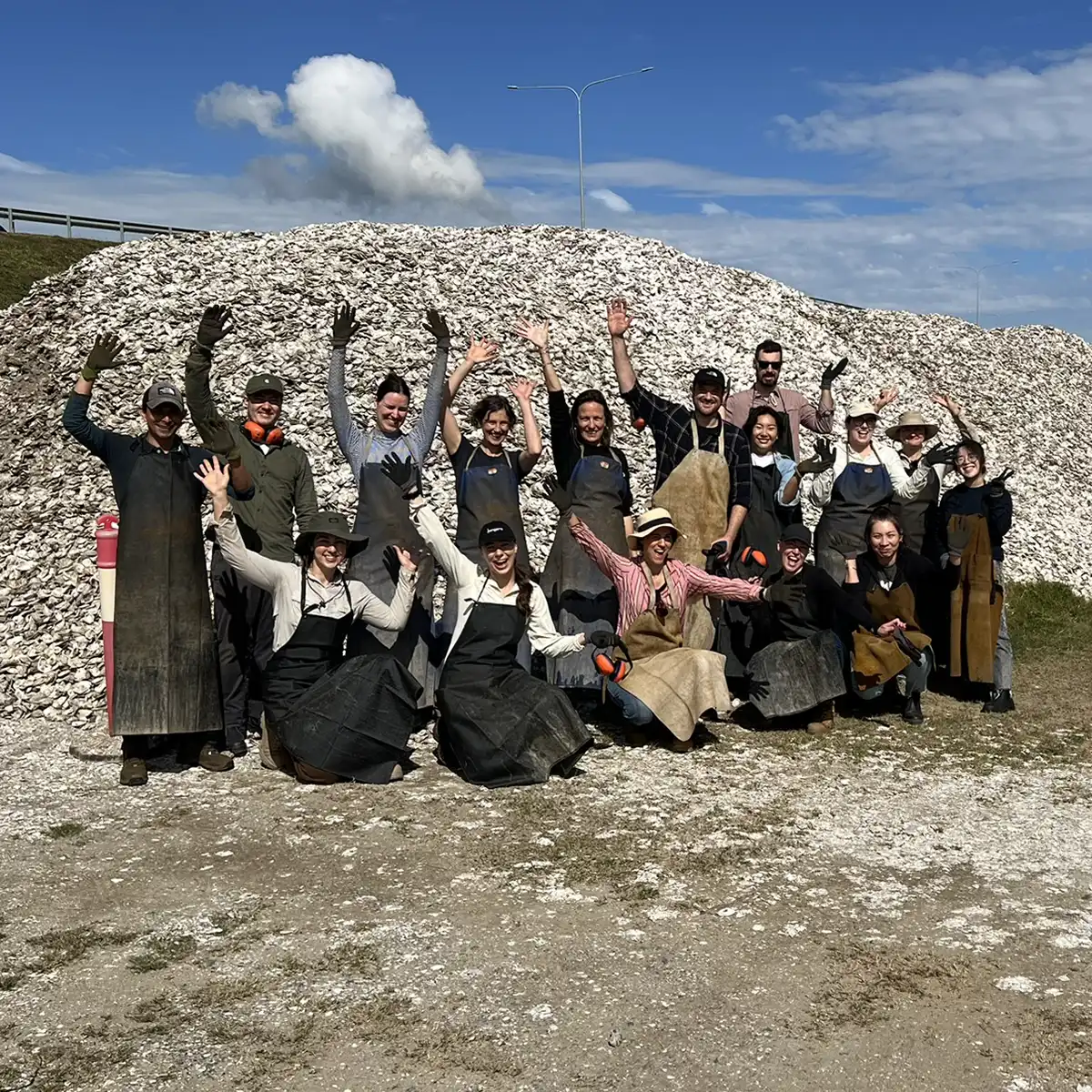 Building Robust Oyster Baskets to help clean Moreton Bay