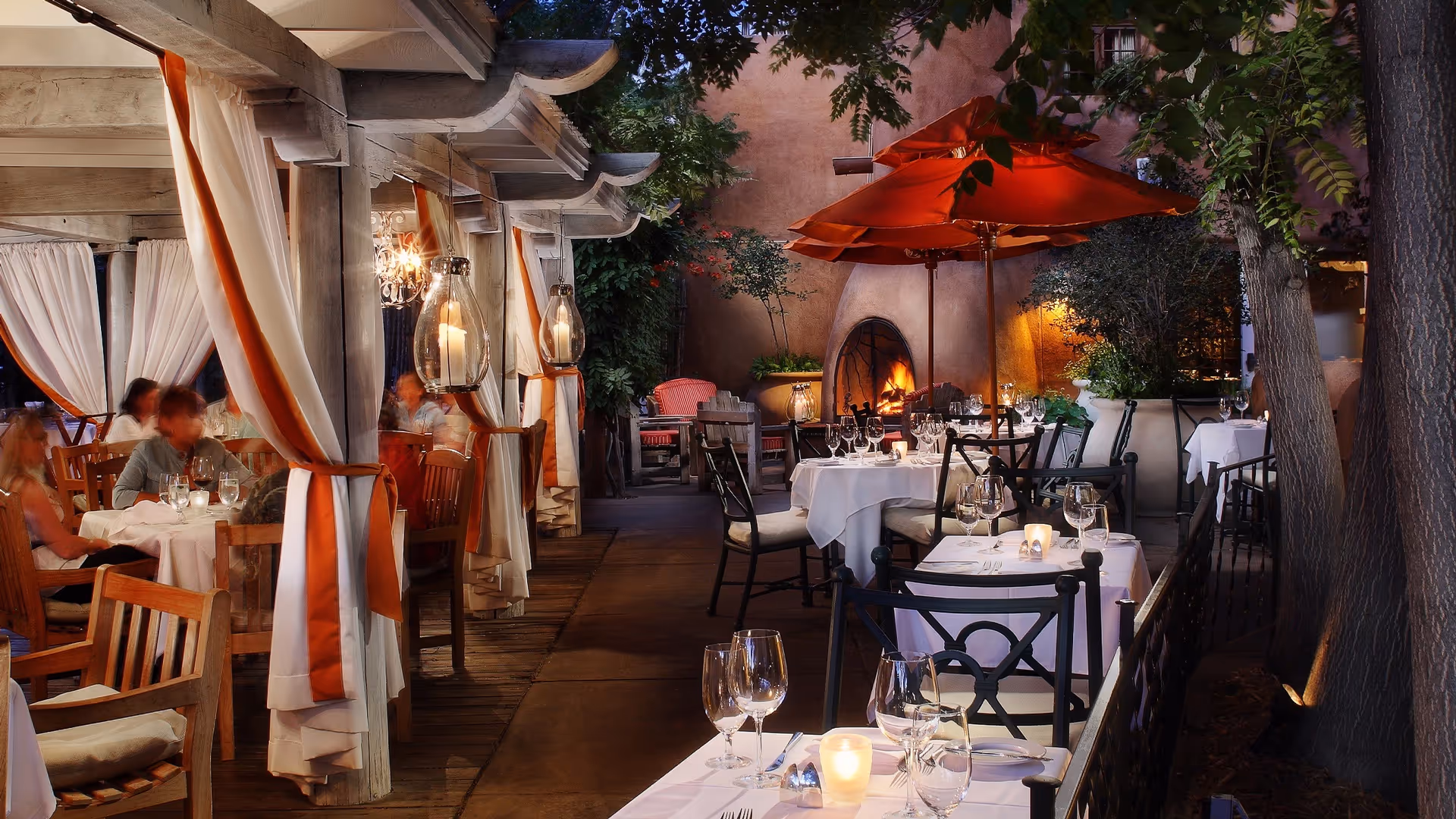Luminaria Restaurant's patio