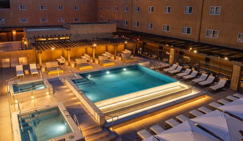 Rooftop pool at Eldorado Hotel & Spa