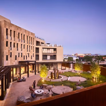 Hotel Chaco entrance