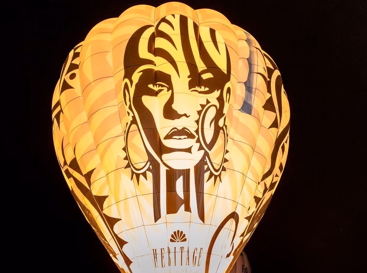 Revolt Rising hot air balloon