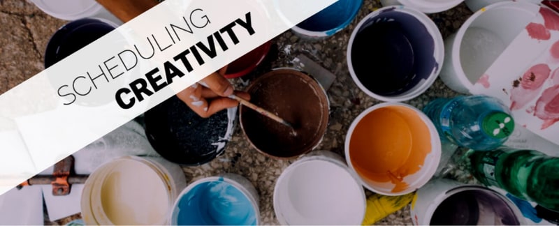 Scheduling Creativity