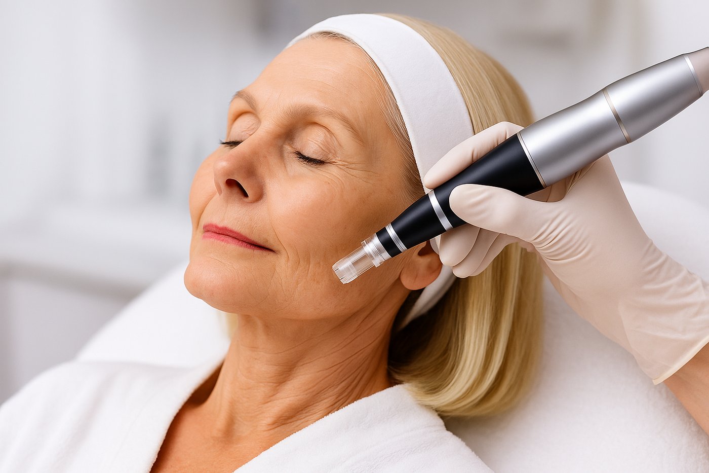 Huidverbeterende Microneedling Dermapen behandeling bij Huidinstituut Mariposas Enschede