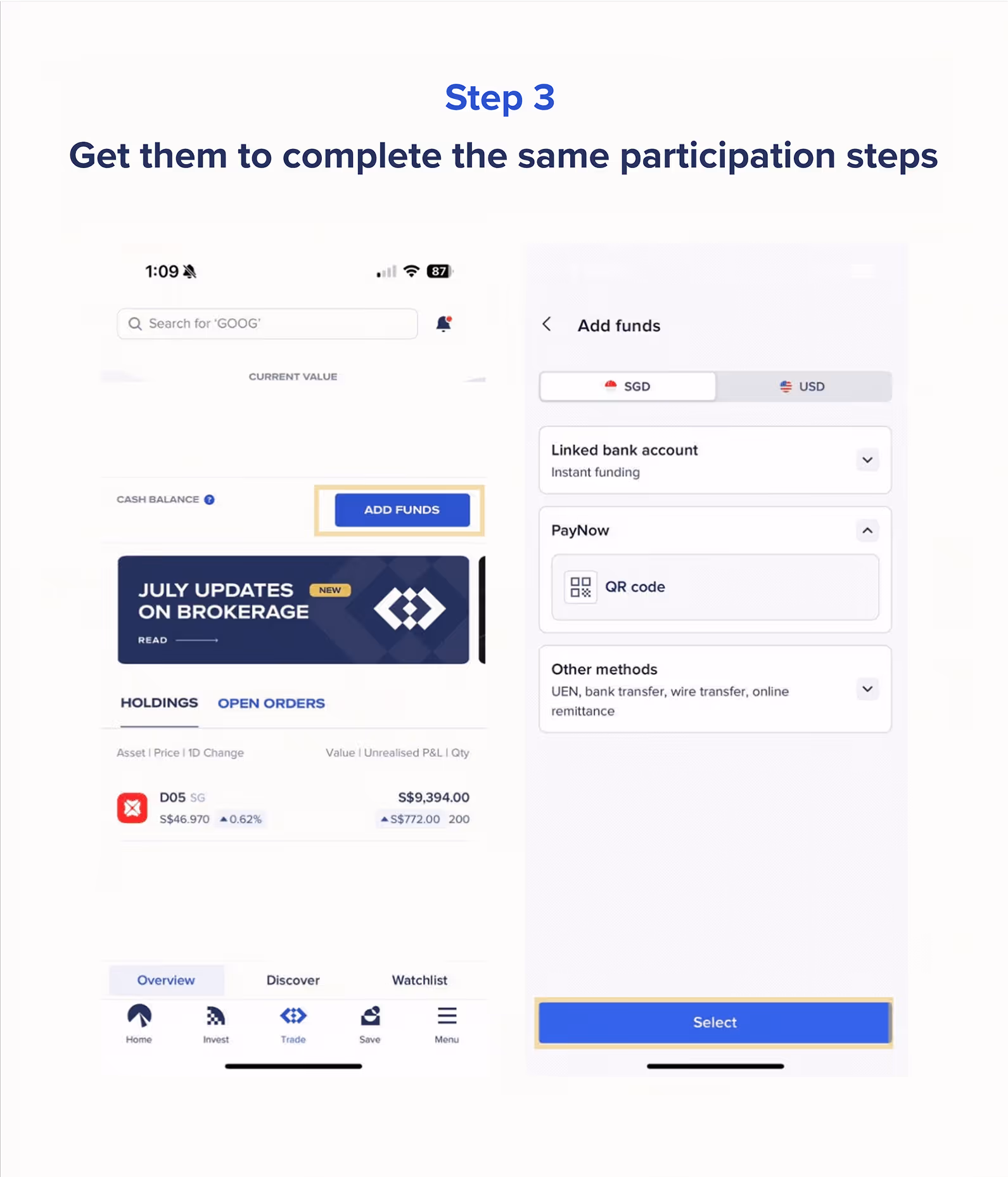 Referral process step 3