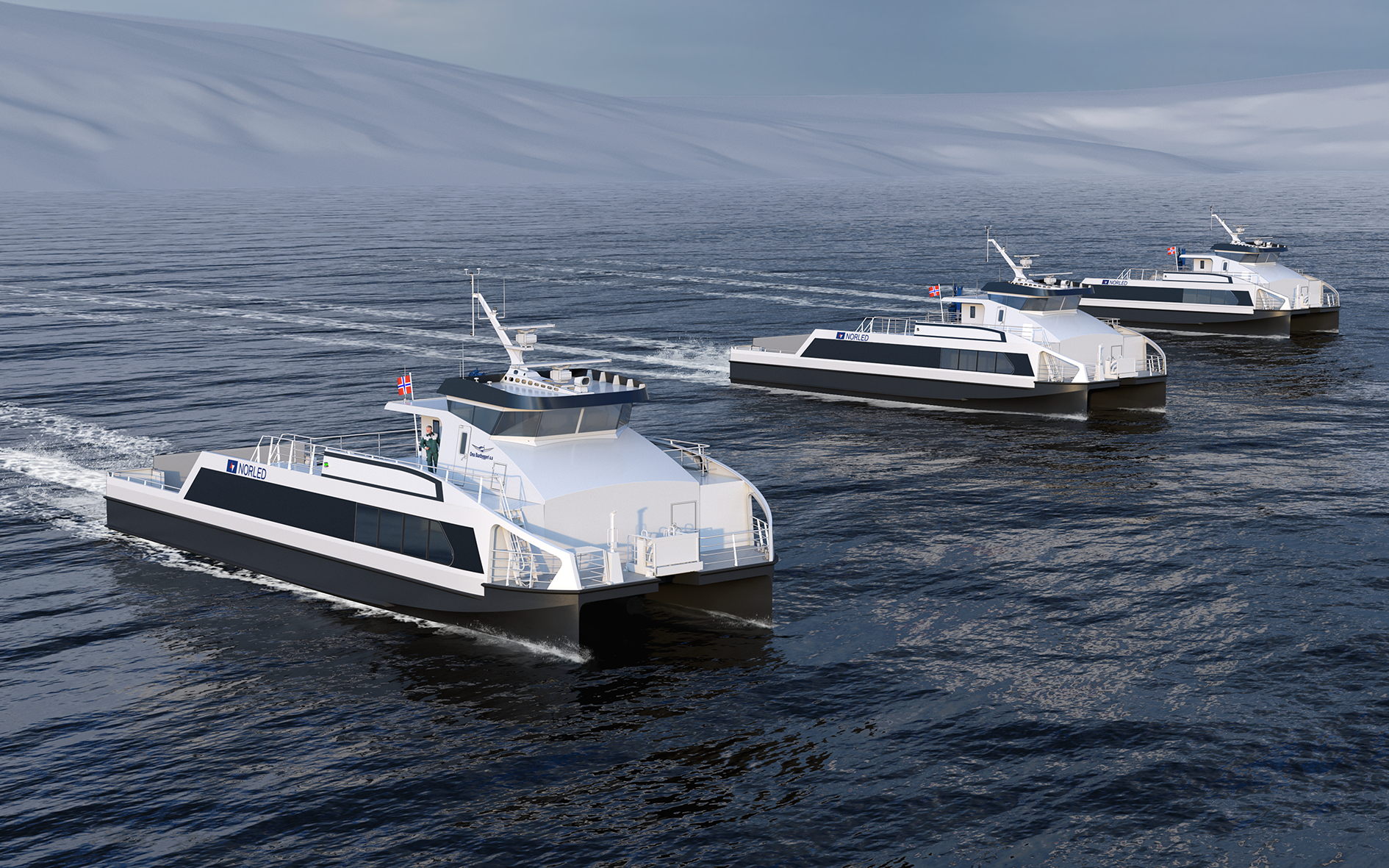 Marine renderings.