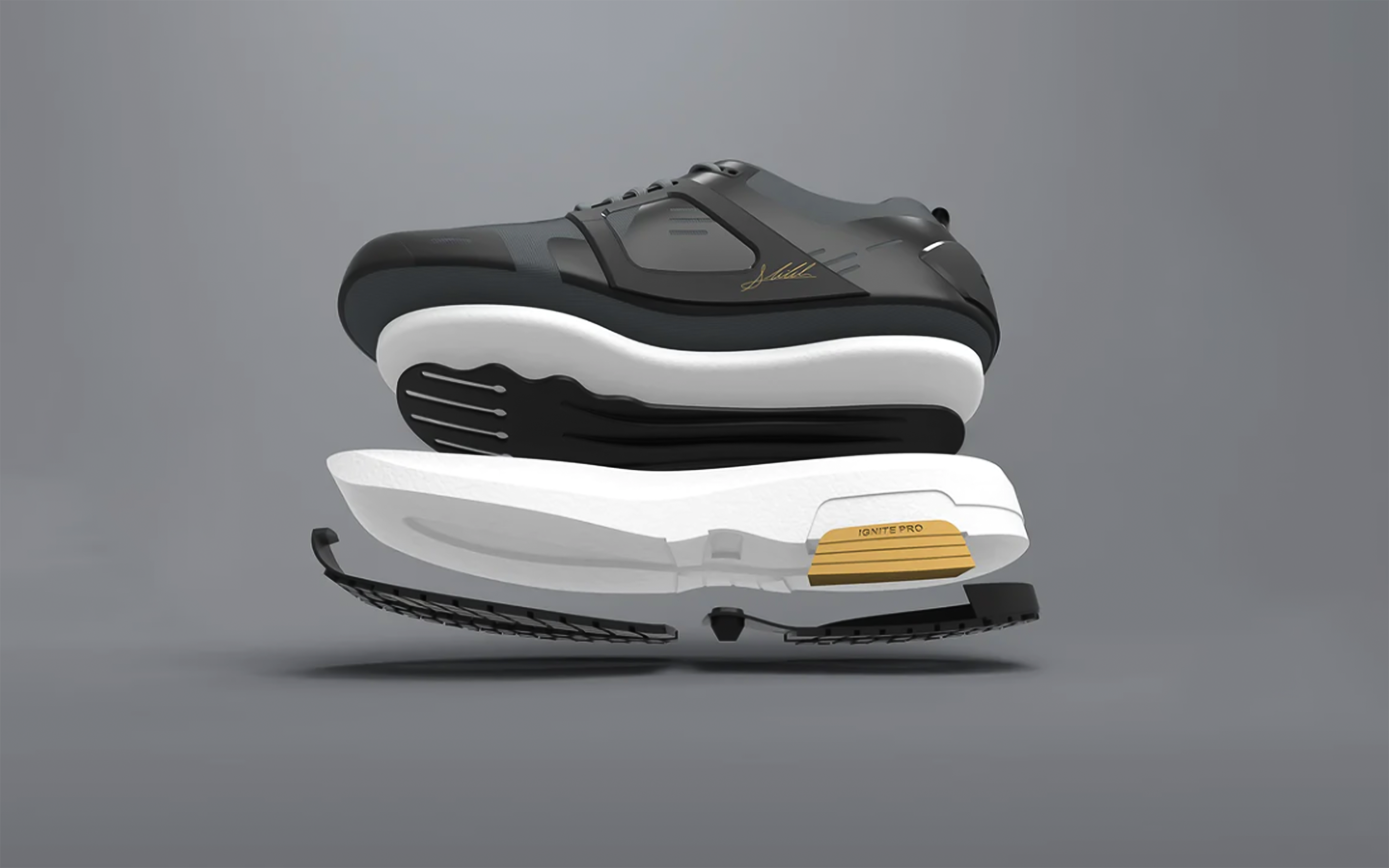 Exploded view, Gaitline.