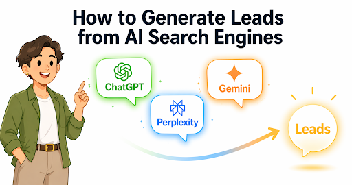 How to generate leads from AI search engines
