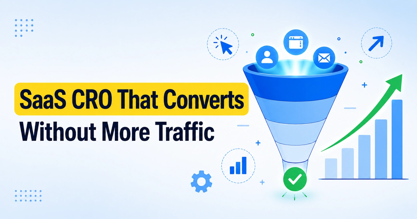 SaaS CRO conversion funnel