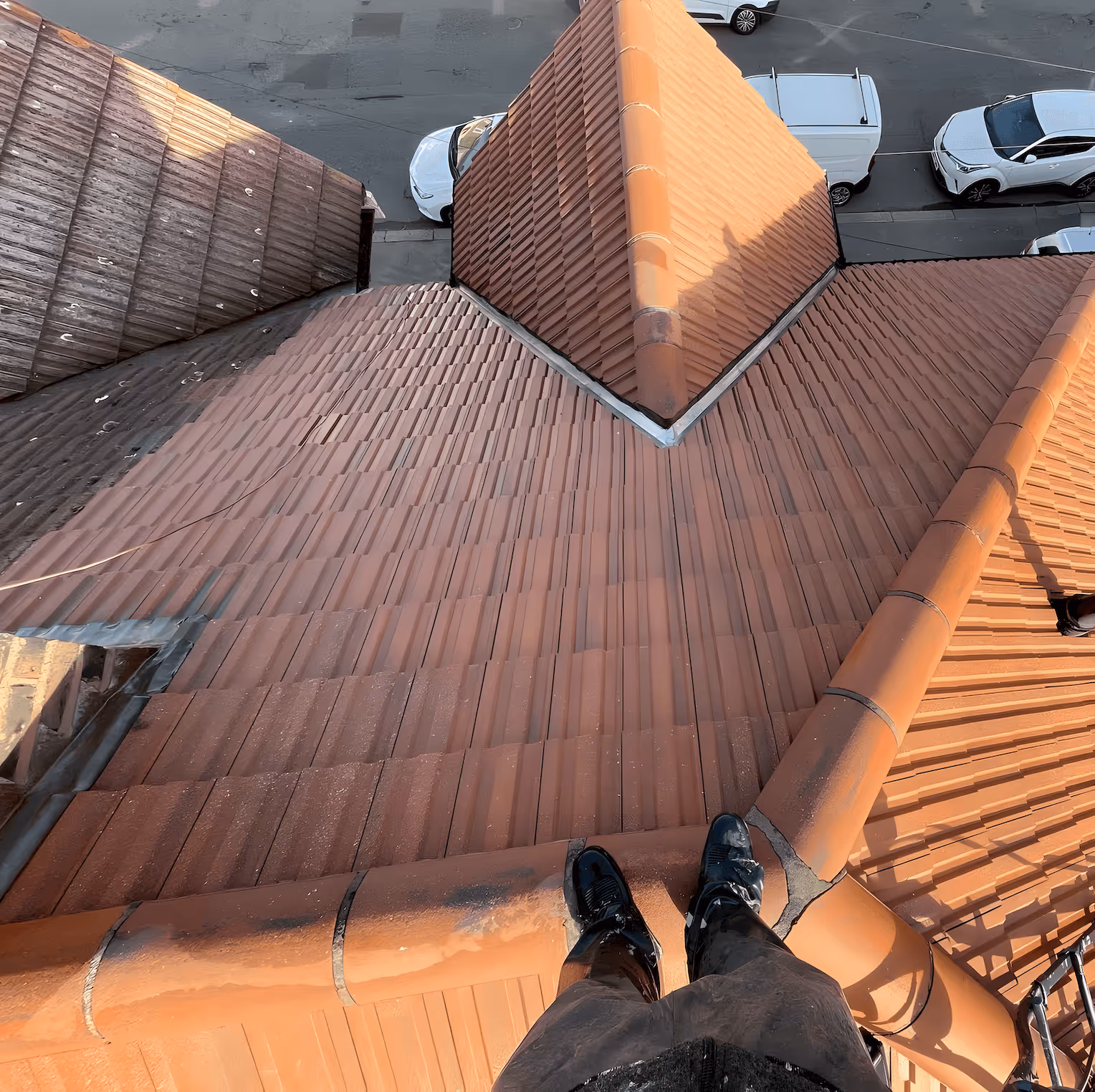 Roof restoration - after