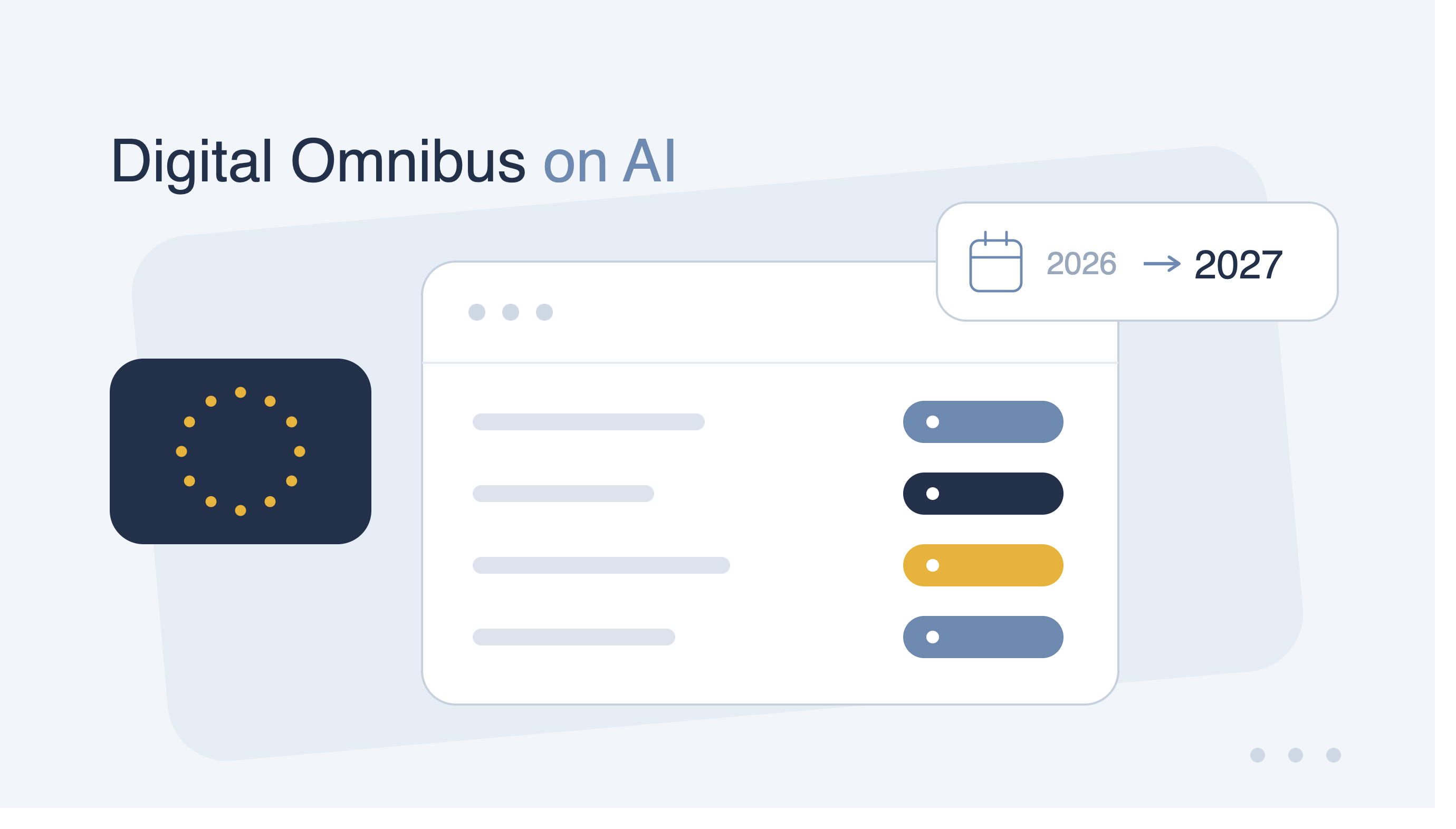 The Digital Omnibus: what changed in the EU AI Act