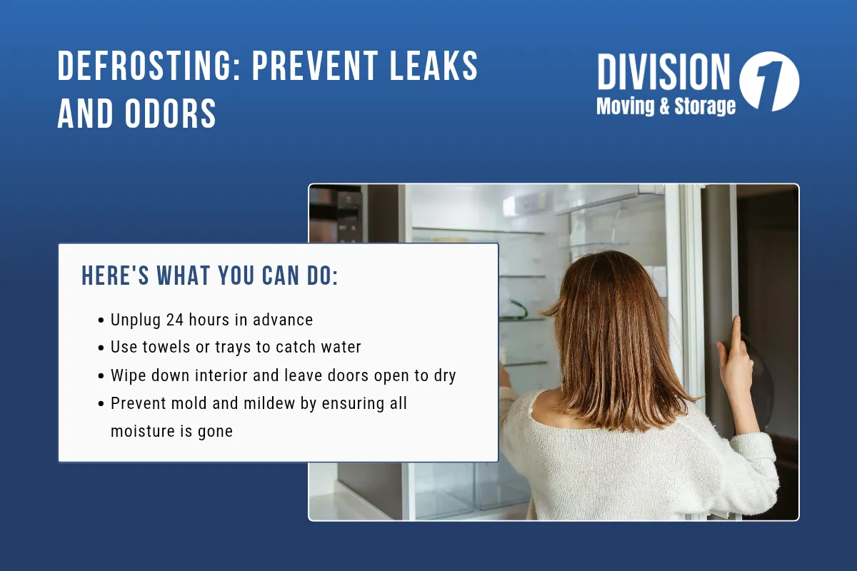 Defrosting Fridge before Moving: Preventing Leaks and Odors