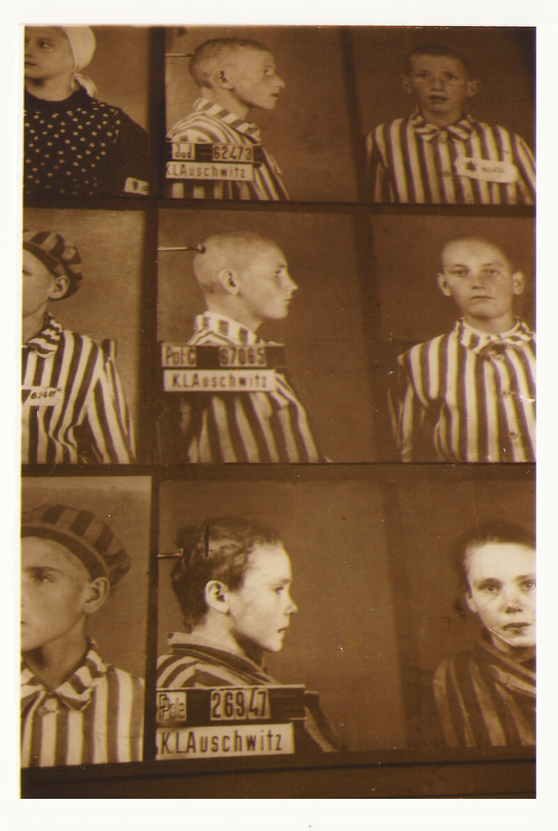 "K.L. Auschwitz" -Artwork by Julie Dermansky