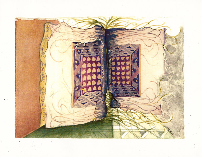 "Israeliten hatten feiertag" - Artwork by Miriam Stern