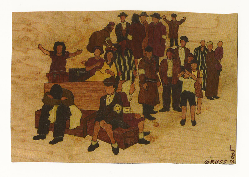 "Without their faces" - Artwork by Lorelei & Alex Gruss