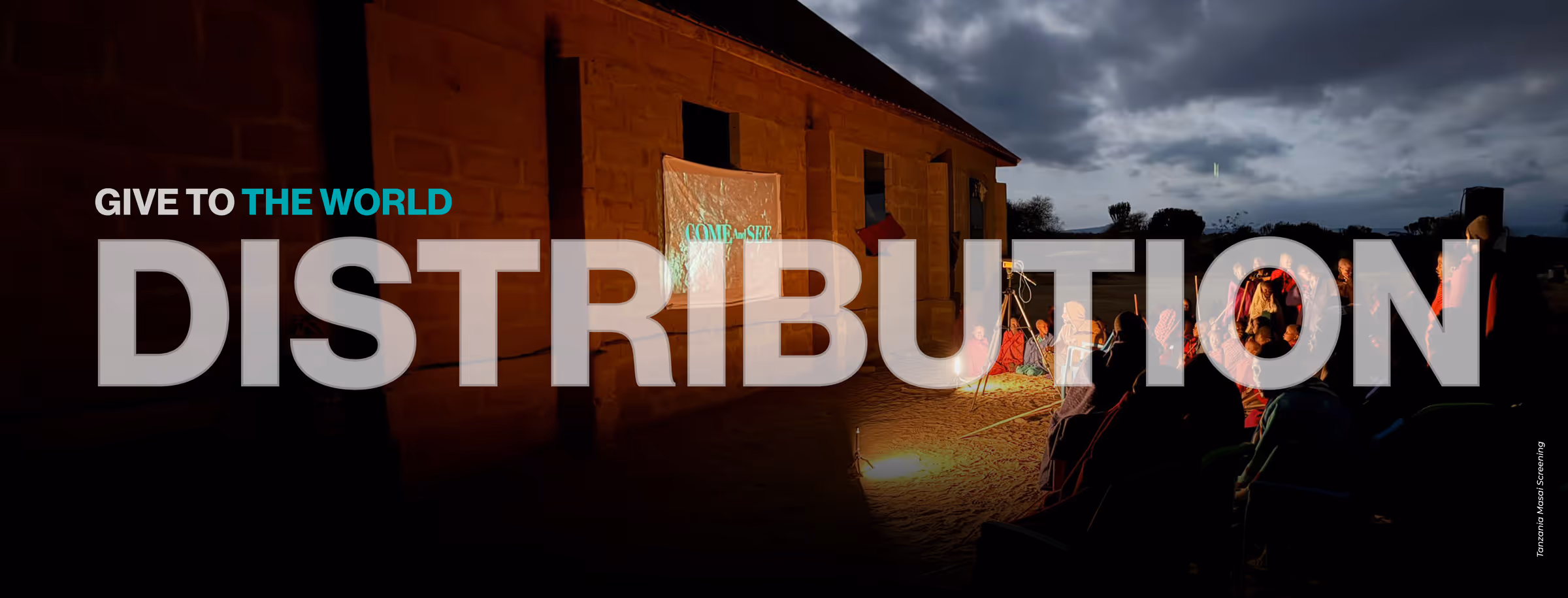 Film production crew filming scenes outdoors and indoors with actors and camera equipment, accompanied by a quote from Dallas Jenkins about the importance of the moment in history.