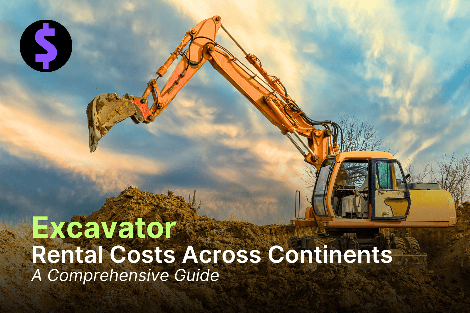 Excavator Rental Costs by Continent: Full Guide
