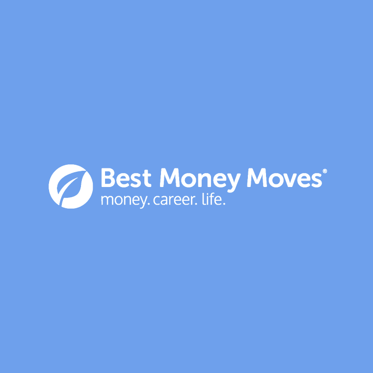 Best Money Moves logo on a light blue background.