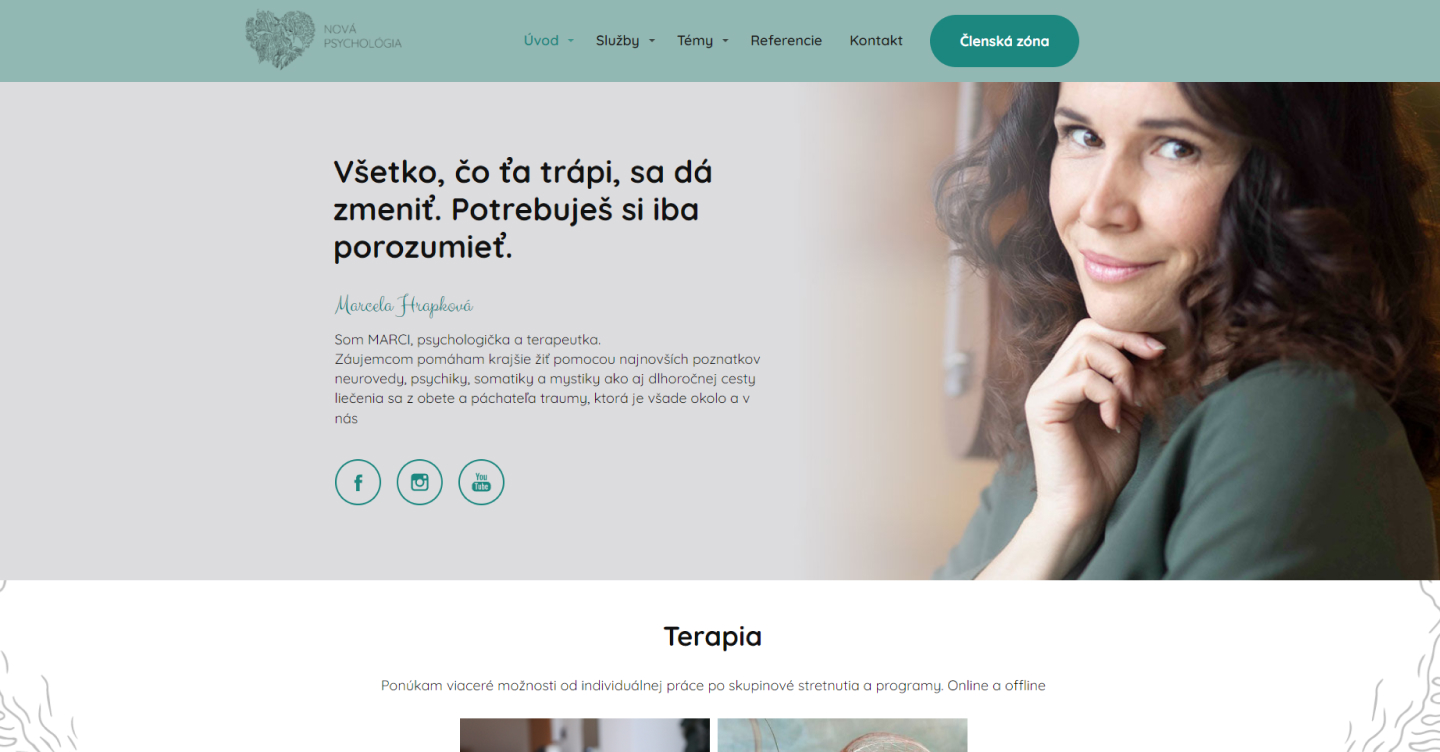 Nova psychologia green web