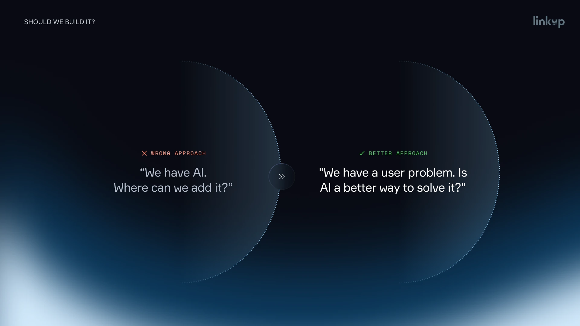 How to validate an AI MVP before full build — Linkup ST