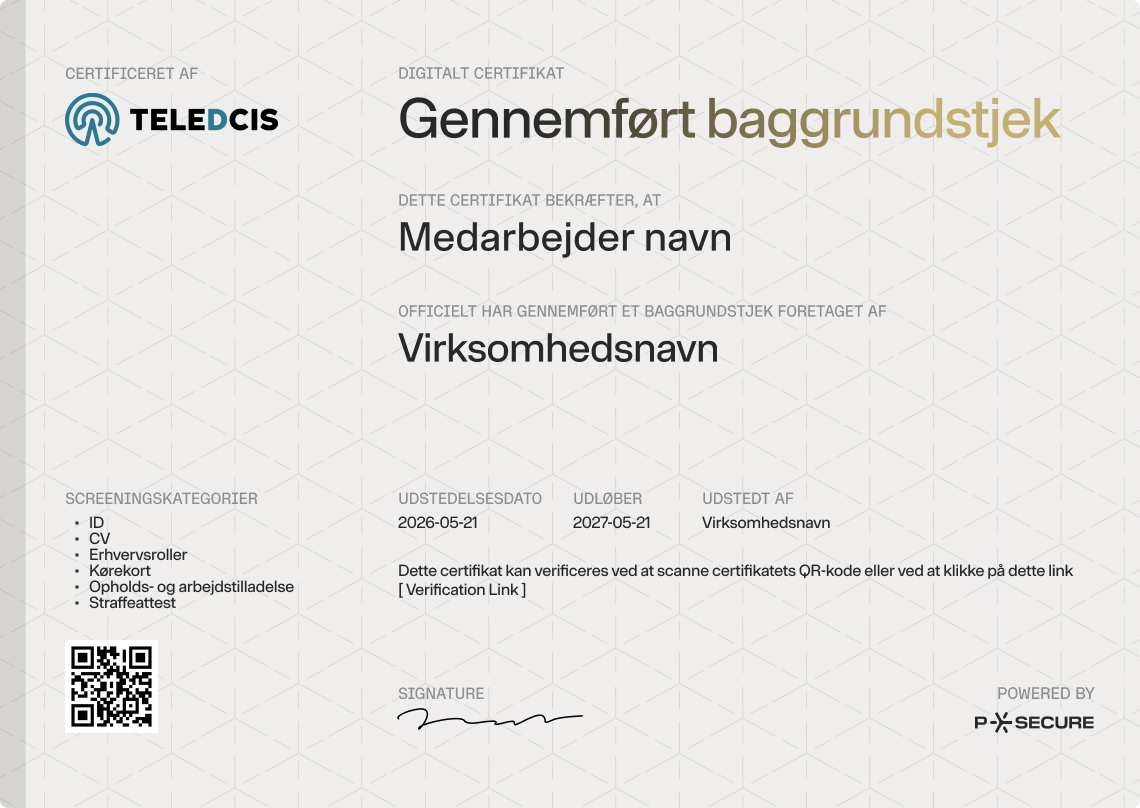 Diplomasafe P-Secure