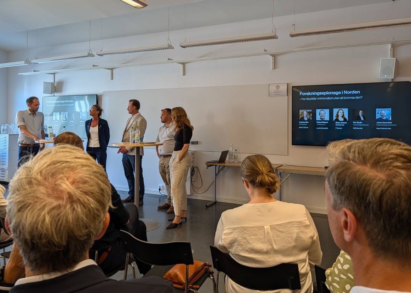 That was the clear takeaway when P-Secure joined a panel debate on research security in the Nordic region at Almedalsveckan on Gotland.