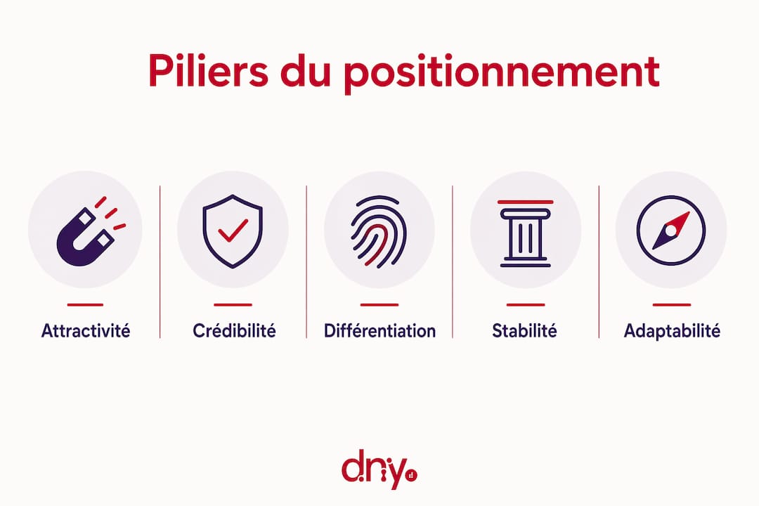 Les fondamentaux d’un positionnement réussi en un coup d’œil