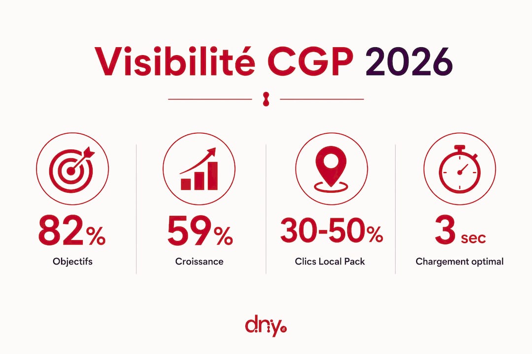 Panorama de la visibilité des CGP : les chiffres à retenir