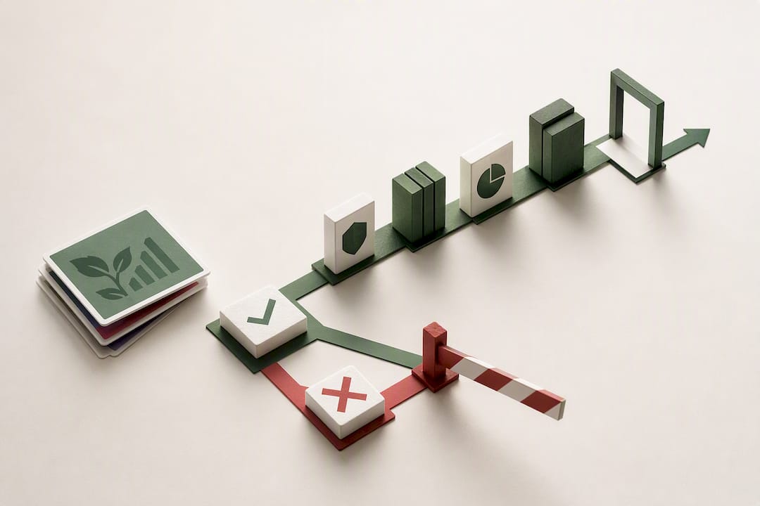 Validation visuelle des déclarations ESG