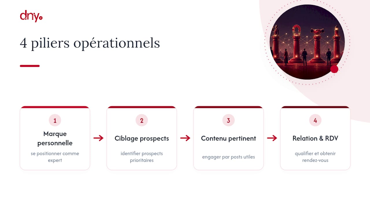 Les quatre piliers du social selling pour les CGP