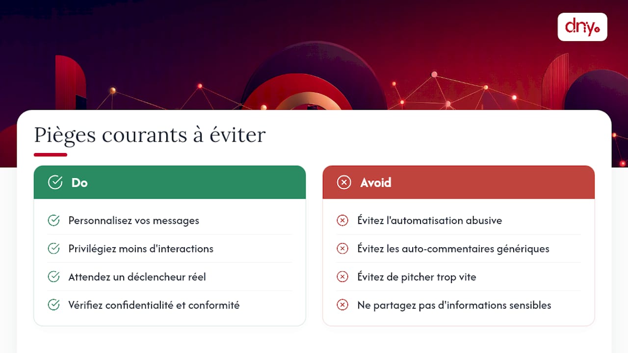 Pièges courants et erreurs à éviter pour les CGP — overview diagram