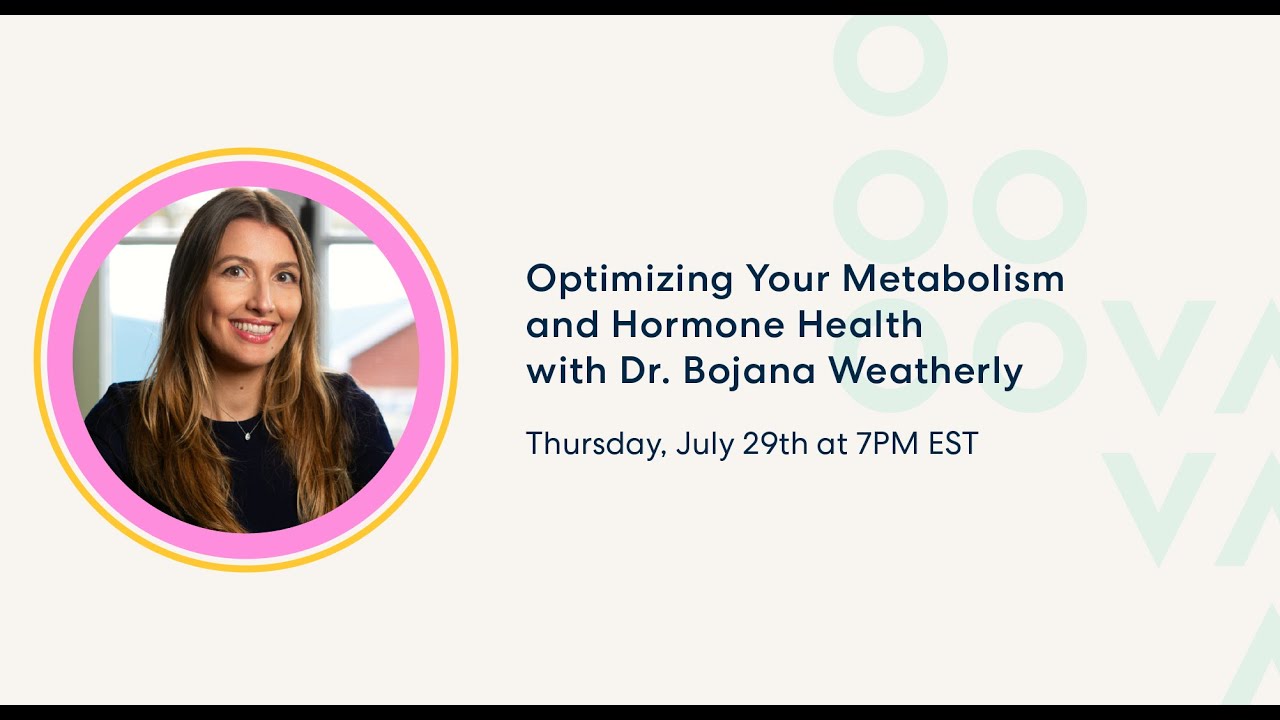 Optimizing Your Metabolism and Hormone Health with Dr. Bojana Jankovic Weatherly