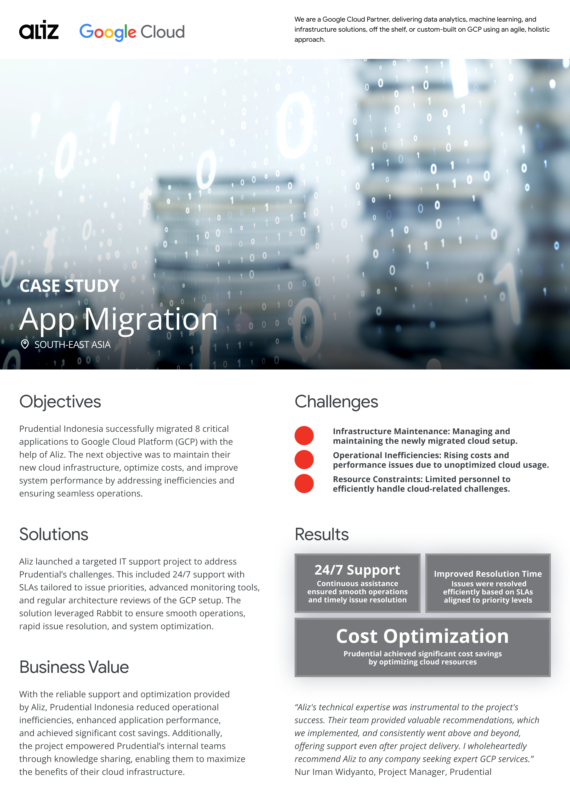 Prudential Case Study