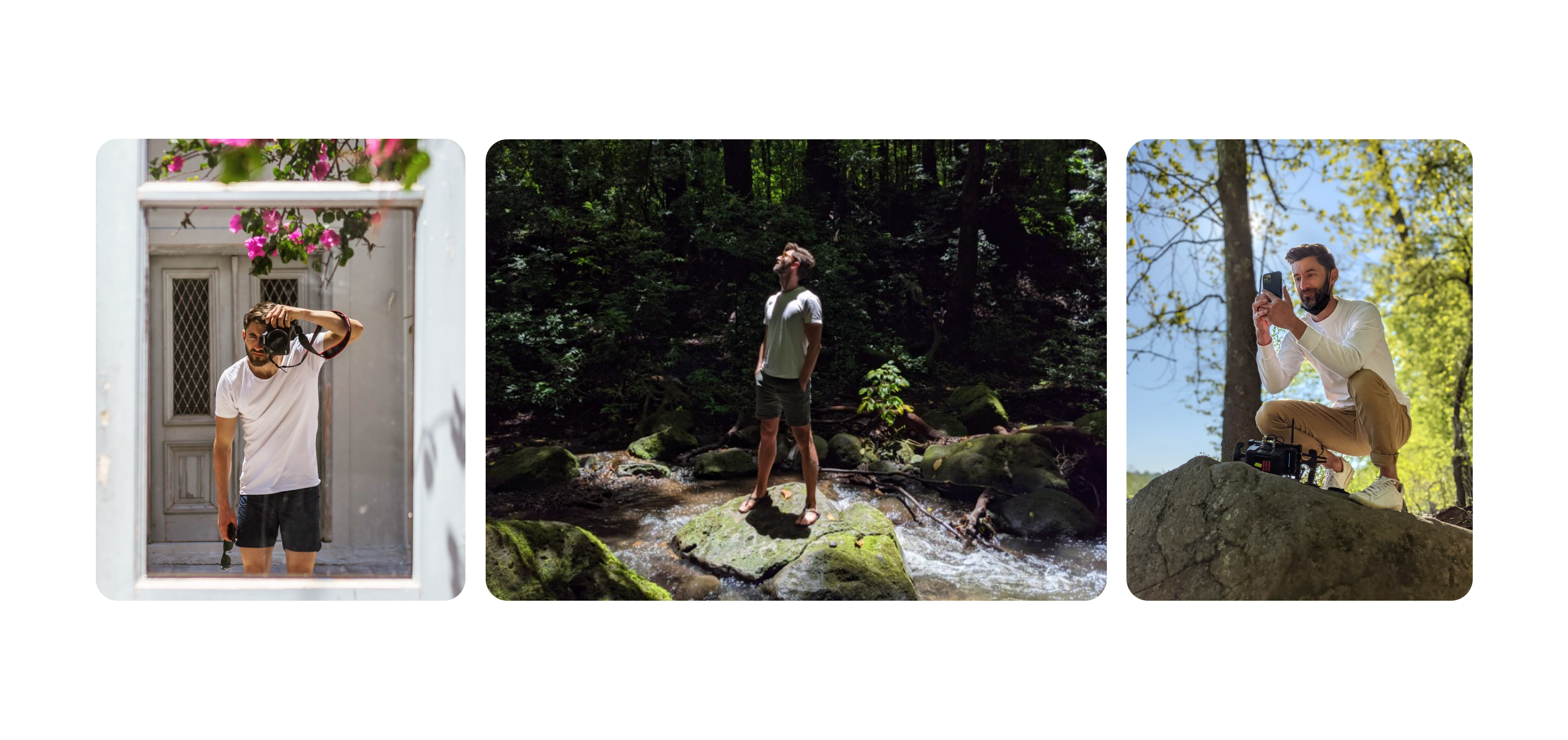 Images of Andrew Klein in the wild.