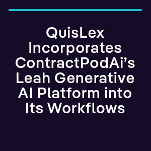 QuisLex Incorporates Leah’s Leah Generative AI Platform into Its Workflows