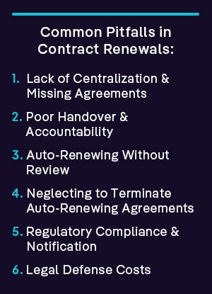 Common contracting pifalls