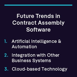 Future Trends in Contract Assembly Software