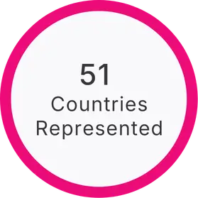 51 Countries Represented