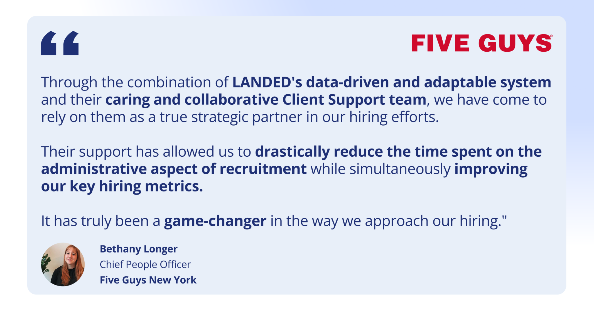 A quote from Deanna Silva, Director of People Business Partnerships at Salt & Straw