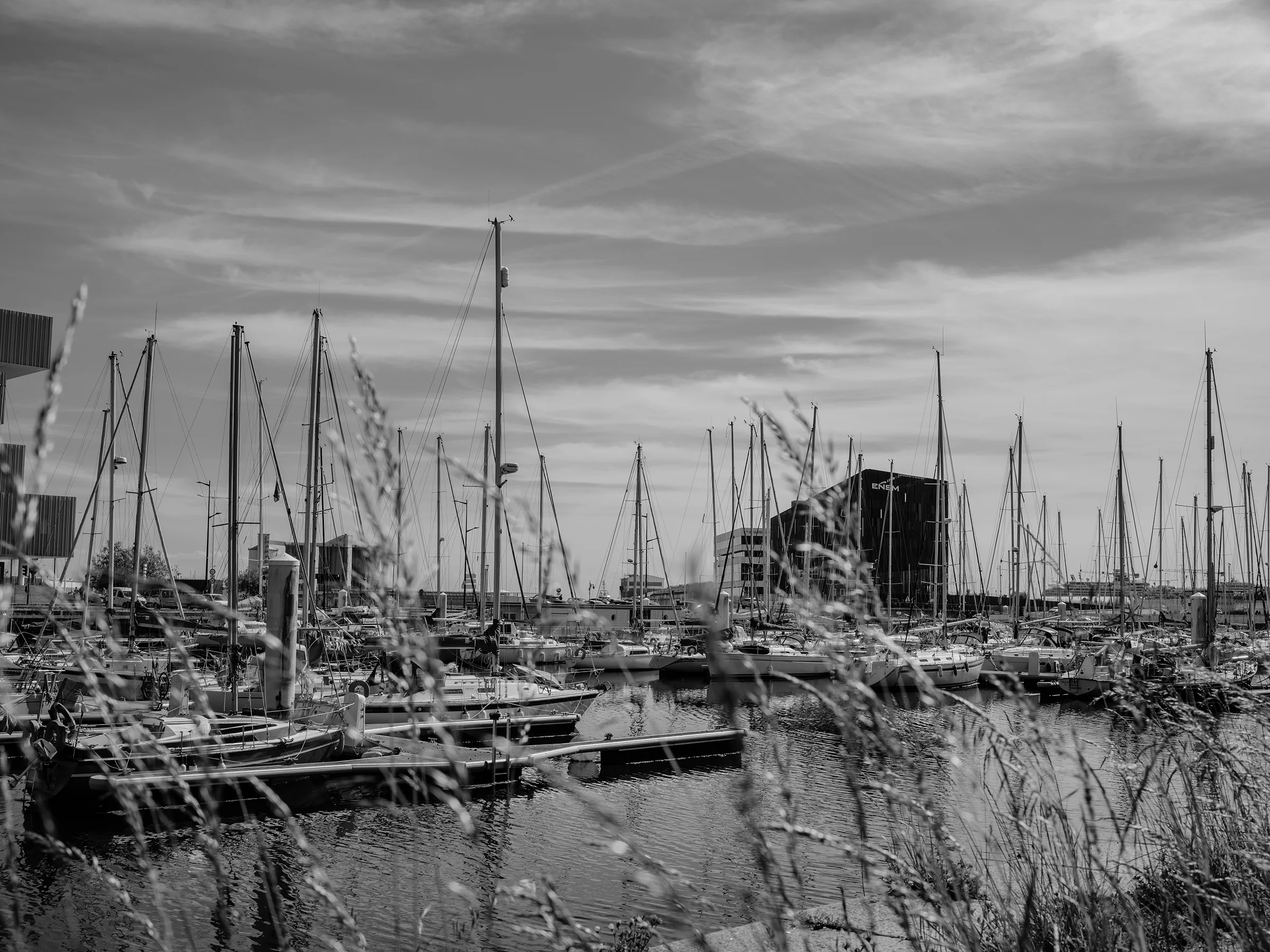 The port of Le Havre, a gateway and home for many migrant youth navigating new journeys and new lives.