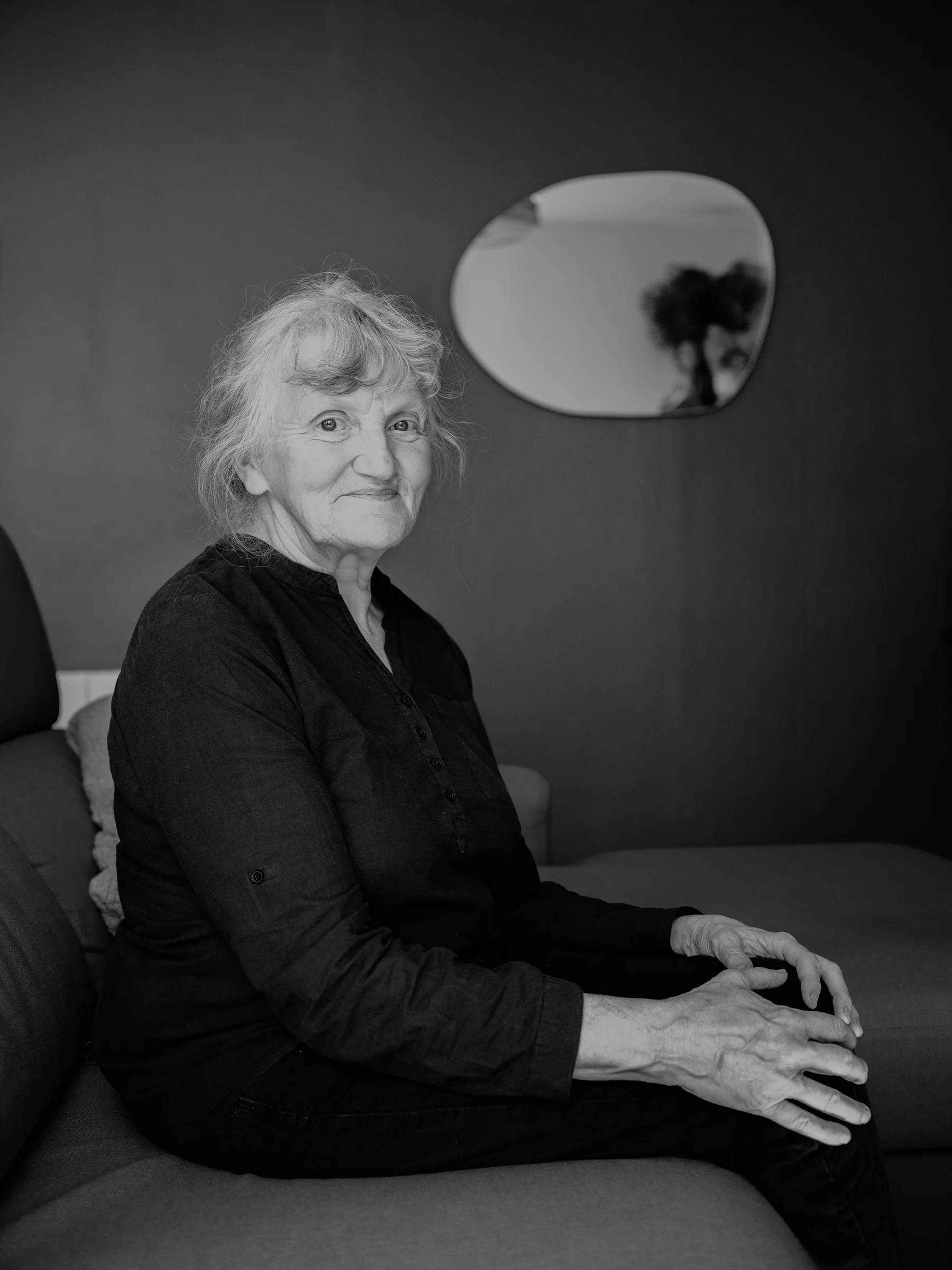 Véronique, one of the founding hosts of Beds of Solidarity in Le Havre. For years, she welcomed and supported unaccompanied minors like Ahmad, whom she eventually adopted, turning solidarity into family.