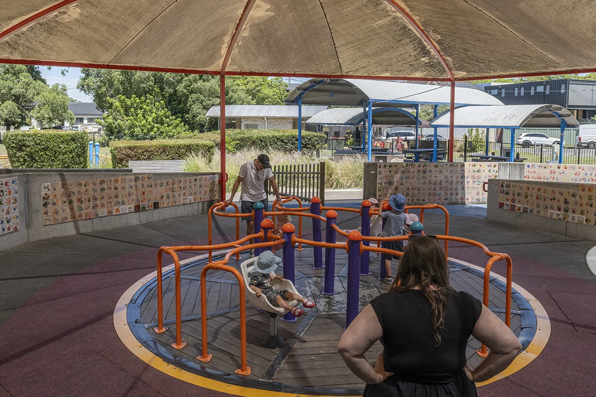 An inclusive and accessible carousel at Livvi's Place Five Dock– the first of its kind in Australia - allows children and adults of all ages and abilities to play together. Dec 5, 2025