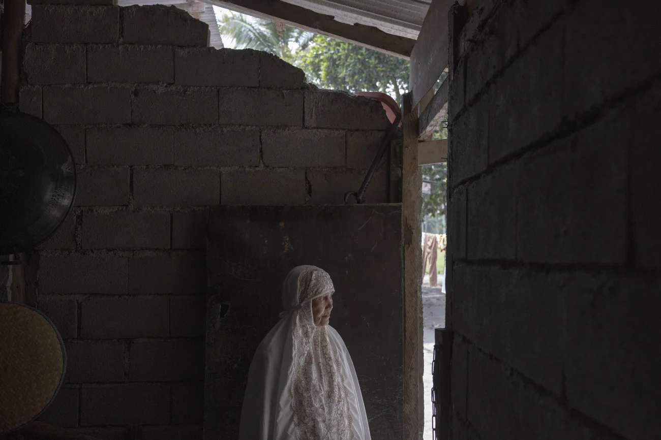 Dilma Gandao, 71, is one of the oldest NIFIA members. Faith guides her daily life, and she remains devoted to praying five times a day and reciting the Qur’an.