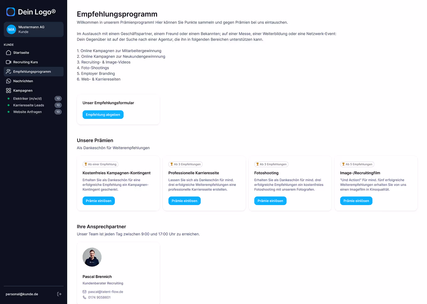 Empfehlungsprogramm