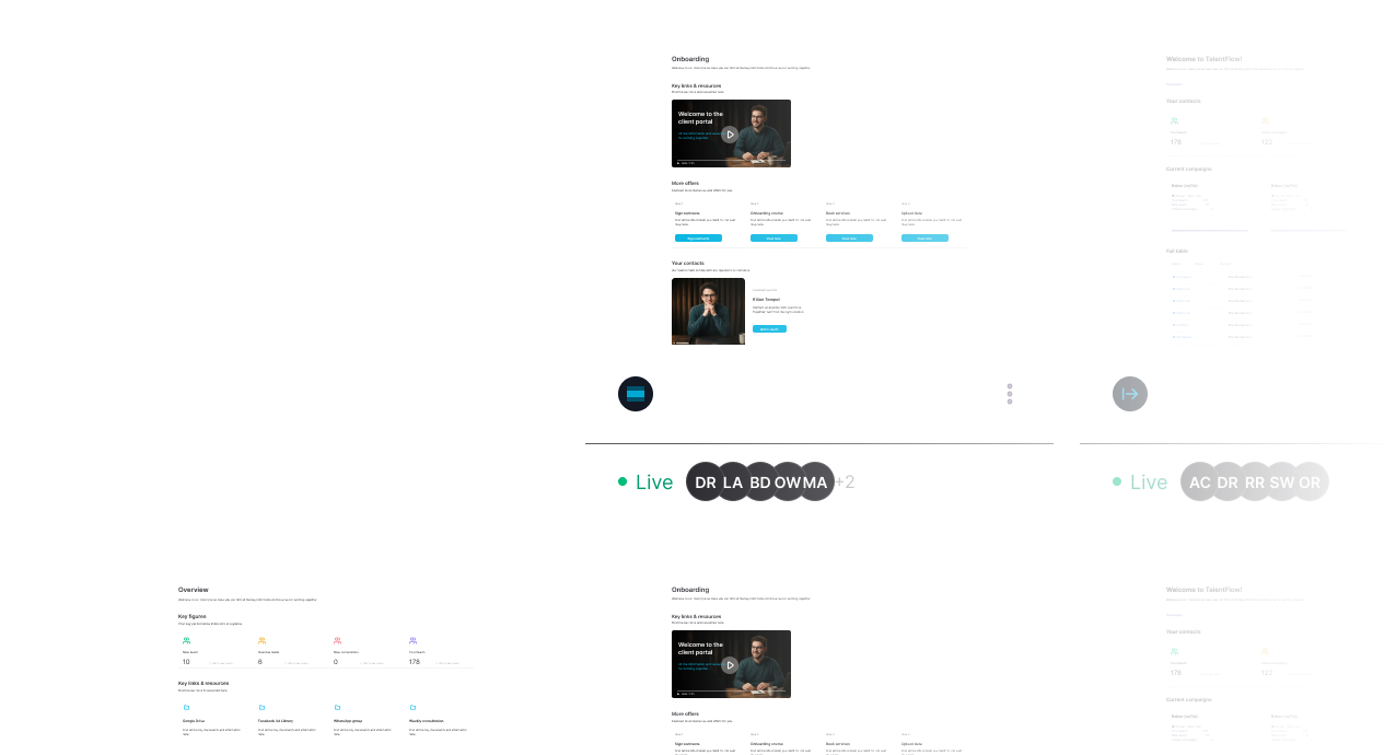 Central admin area in LeadTable for managing all client accounts