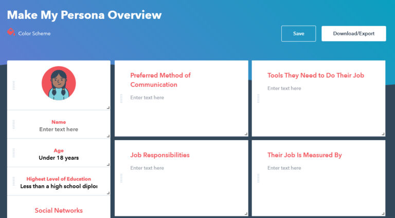 hubspot-make-my-persona