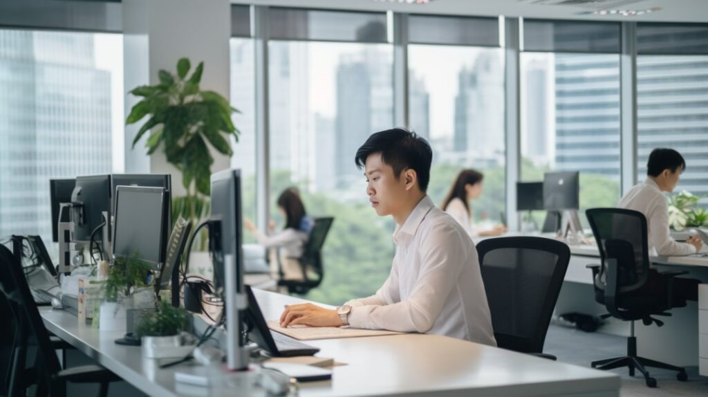 outsourcing staff with right expertise working