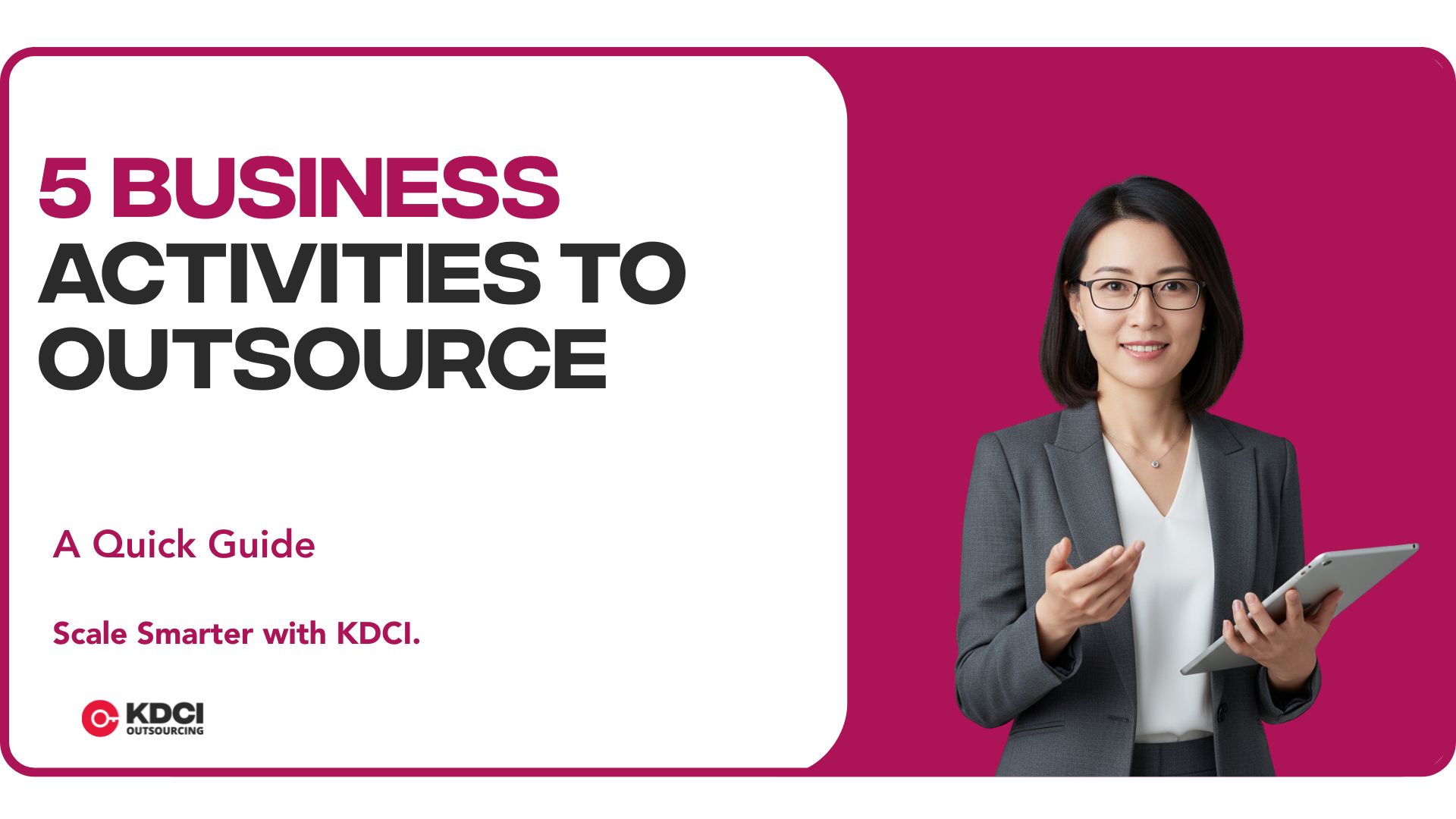 5 Business Activities to Outsource 